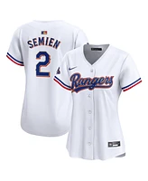 Nike Women's Marcus Semien White Texas Rangers 2024 Gold Collection Limited Player Jersey