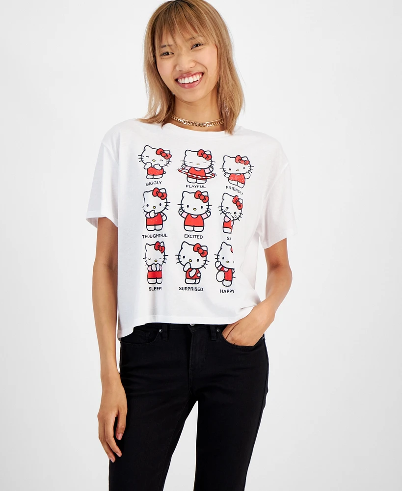 Grayson Threads, The Label Juniors' Hello Kitty Moods Graphic T-Shirt