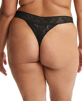 Hanky Panky Women's Signature Lace Plus Size Original Rise Thong, 4811X