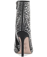 Jessica Simpson Women's Lirya Embellished Pointed-Toe Dress Booties