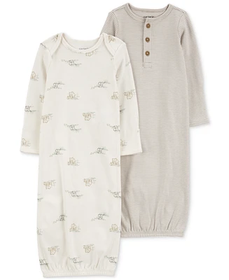 Carter's Baby 2-Pc. Cotton Sleeper Gown Set