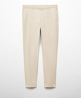 Mango Men's Solotex Slim-Fit Pants