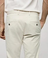 Mango Men's Slim Fit Serge Chino Trousers