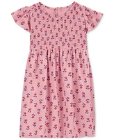 Carter's Toddler Girls Floral-Print Smocked Dress