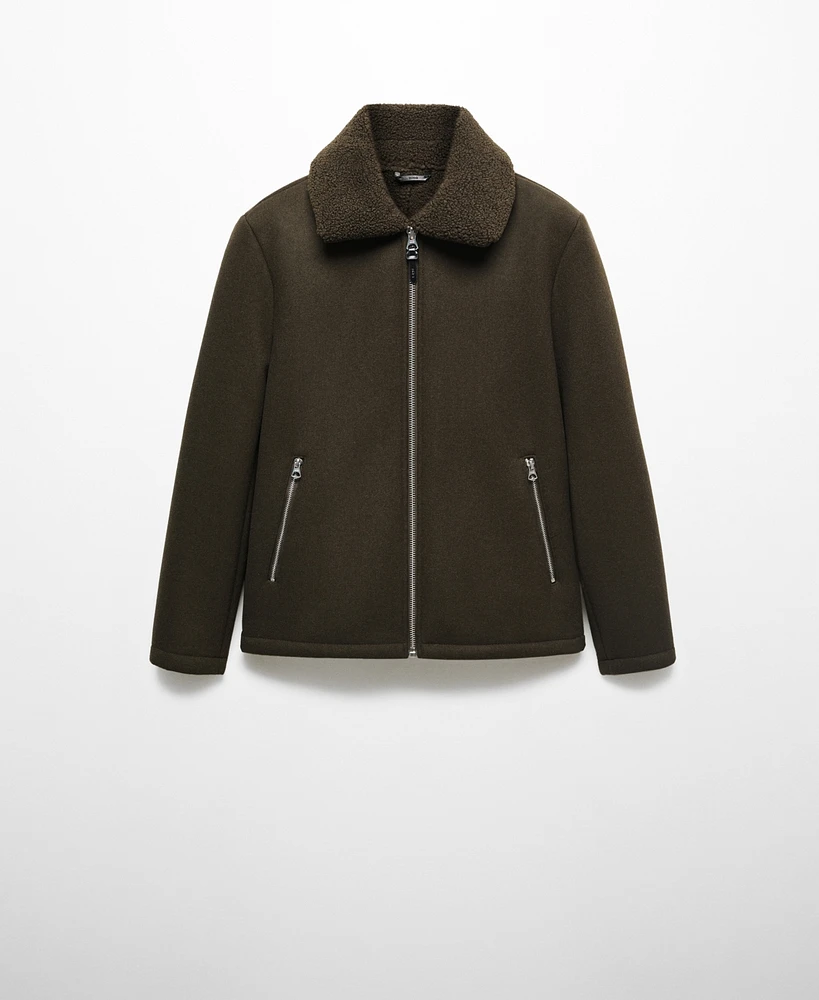 Mango Men's Fleece Jacket