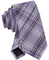 Calvin Klein Men's Delia Plaid Tie