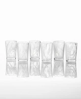 Fortessa Swirl Ice Beverage Glass, 14 oz - Set of 6