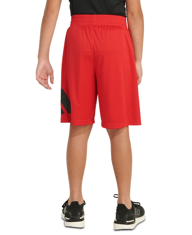 adidas Big Boys Aeroready Elastic-Waist Essential Performance Shorts