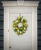 National Tree Company 22 Lemons and Tulips Wreath