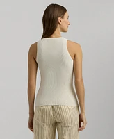 Lauren Ralph Lauren Women's Rib-Knit Sweater Tank Top
