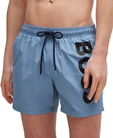 Boss by Hugo Men's Quick-Dry Poplin Swim Shorts