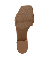 Sam and Libby Women's Kandie Buckle Block Heel Slide Sandals