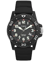 Timex Men's Main Street Quartz Silicone Strap 42mm Round Watch