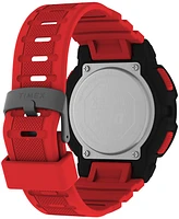 Timex Men's Ufc Rumble Digital Red Polyurethane Strap 50mm Round Watch