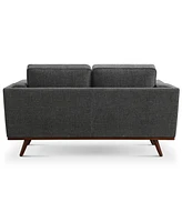 Abbyson Living Venice 67.5" Modern Fabric Loveseat
