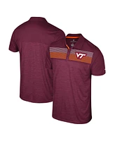 Colosseum Men's Maroon Virginia Tech Hokies Langmore Polo