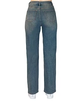 Madden Girl Juniors' Ultra 90s Faded Wide-Leg Jeans