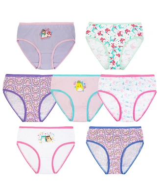 Squishmallows 7Pack Big Girls Underwear