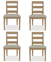 Davie 4 Pc. Ladder Side Chair Set
