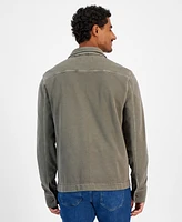 Sun + Stone Men's Button-Front Knit Utility Jacket, Created for Macy's