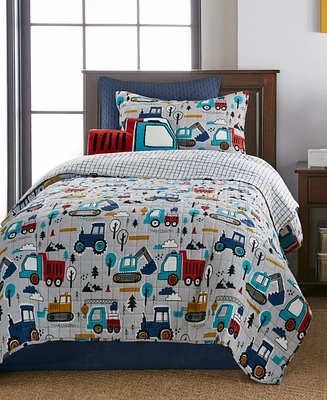 Levtex Kids Mod Trucks Reversible -Pc. Quilts Set