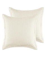 Levtex Reeded 2-Pc. Sham Set, European