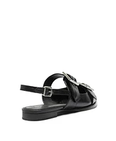 Schutz Women's Darla Slingback Mule Flats
