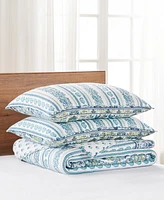 Levtex Yasmina Reversible 3-Pc. Quilt Set, Full/Queen