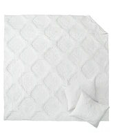 Levtex Muslin Stitch Stitching -Pc. Quilt Set