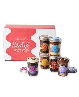 Wicked Good Cupcakes Indulgent Cupcake Jars, 6