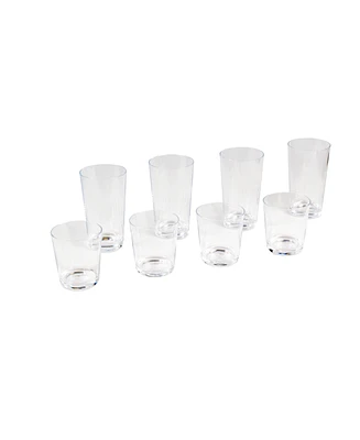 Simple 8 Piece Drinkware Set