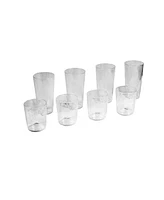 Fizz Bubbles 8 Piece Drinkware Set