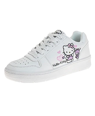 Hello Kitty Little and Big Girls Lace Up Sneakers