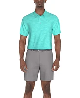 Pga Tour Men's Jasper Airflux Short Sleeve Performance Polo Shirt