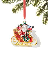 Holiday Lane 2024 Sleigh Santa Ornament, Created for Macy's