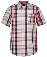 Tommy Hilfiger Toddler Boys Global Plaid Button-Down Shirt