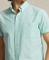 Polo Ralph Lauren Men's Rl Prepster Classic-Fit Striped Seersucker Shirt