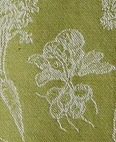 Design Imports Assorted Pattern, Kitchen Collection, Dishtowels Dishcloth, Parsley Green, 5 Piece