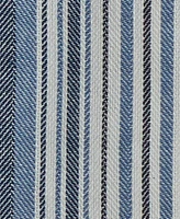 Design Imports Assorted Pattern, Kitchen Collection, Dishtowels Dishcloth, Marine Blue, 5 Piece