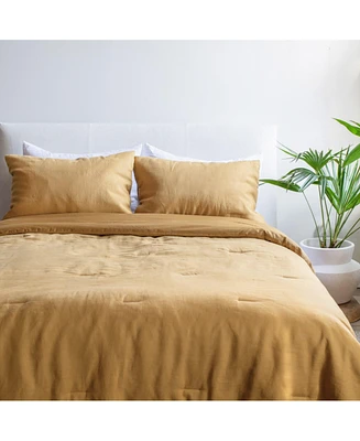 French Linen Comforter & Sham Set