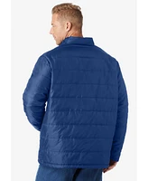 KingSize Men's Big & Tall Packable Puffer Jacket