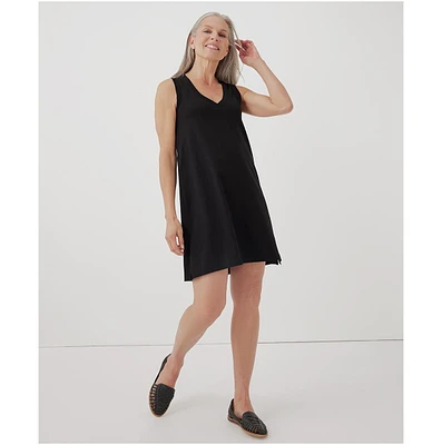 Pact Women's Organic Cotton Softspun A-Line Tank Dress