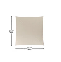 Pindo Sun Sail With Nylon Anchor Ropes
