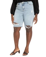 Eloquii Plus Size City Shorts