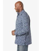 KingSize Men's Big & Tall Performance Woven Button Down