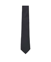 Trafalgar Men's Leyton Diagonal Lined Tone on Tone Silk Necktie