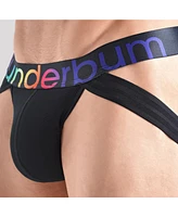 Rounderbum Men's Transparent Pride [Dual Tech] Jockstrap