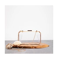 Haute Sauce Women's Clear Clutch Bag