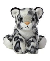 Aurora Small Snow Leopard Mini Flopsie Adorable Plush Toy Gray 8"