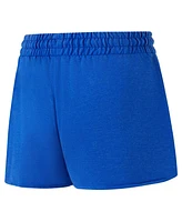 Concepts Sport Women's Blue New York Rangers Volley Fleece Shorts